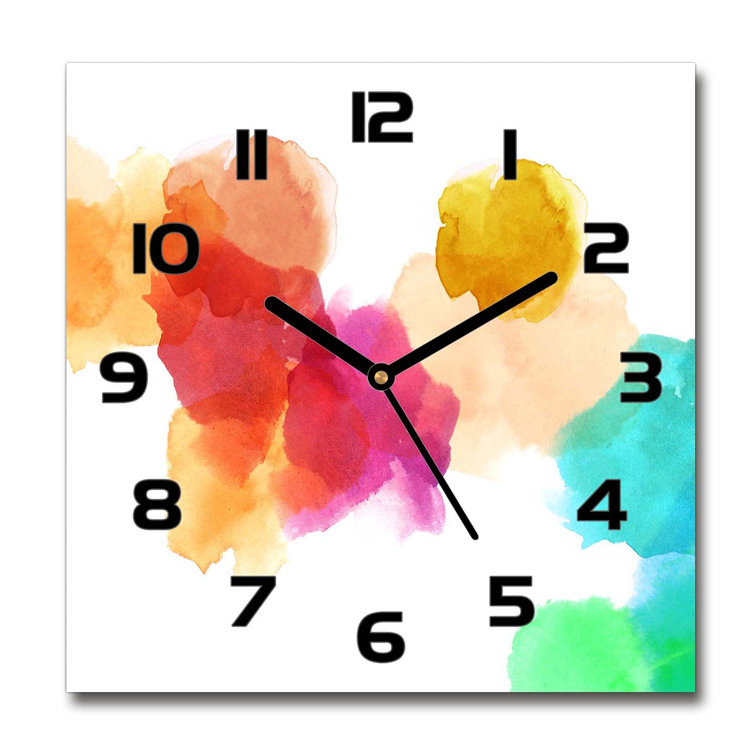 East Urban Home Iljaz Silent Wall Clock Wayfair.co.uk